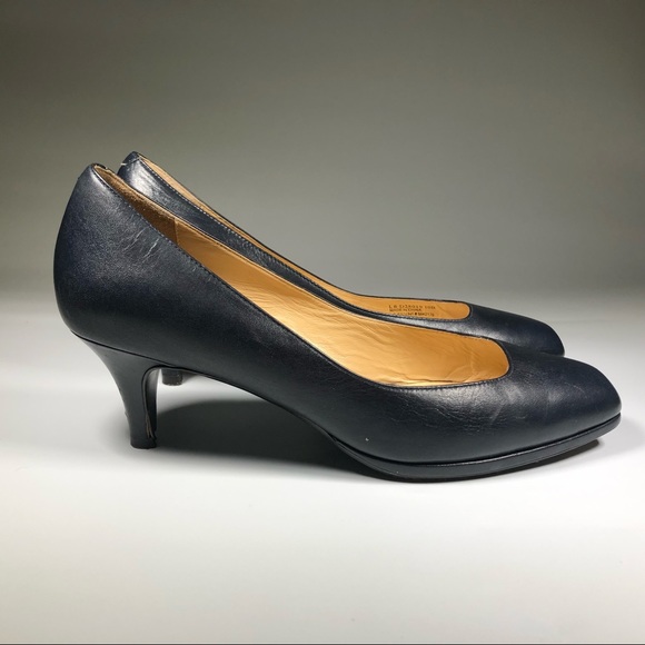 Cole Haan D28019 Black Leather Pumps Heels 2.25” - Picture 1 of 8